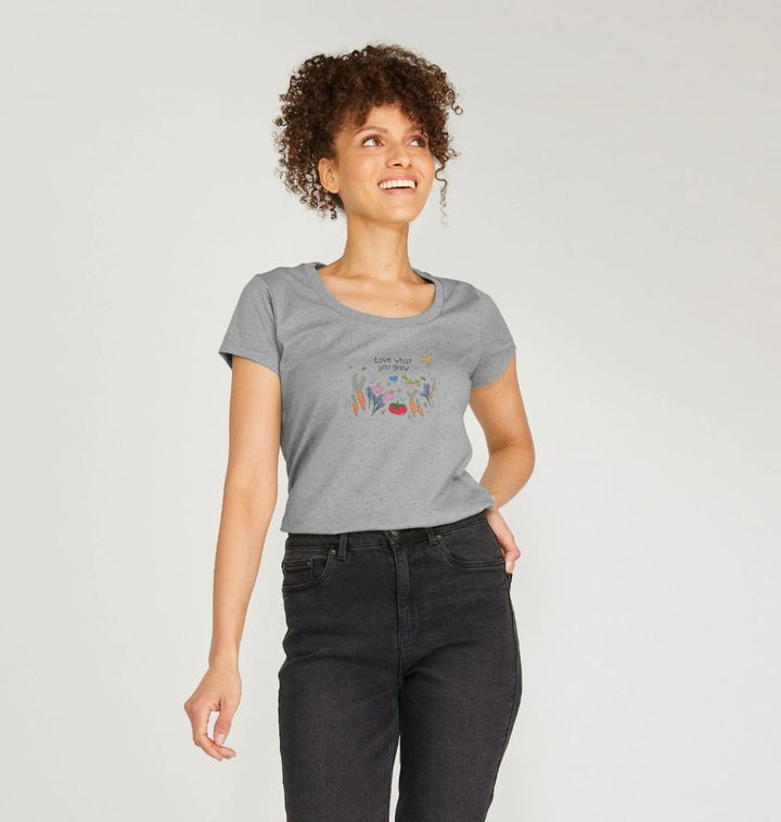 Love What You Grow "Garden Party" Scoop Neck T-Shirt (Adult)