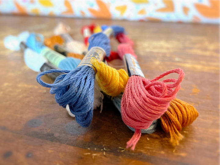 Adorable Brooklyn Howling Dog Eco-Embroidery Kit (Joyful Threads Winter Dreaming)