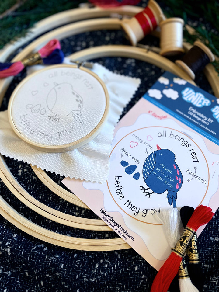 Joyful Threads Eco-Embroidery Kits (Winter Dreaming - Assorted)