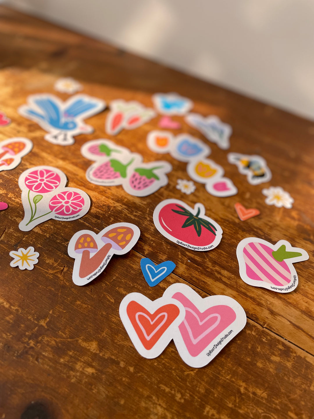 Grow & Bloom Recyclable Sticker Pouch Various Sticker Assortment