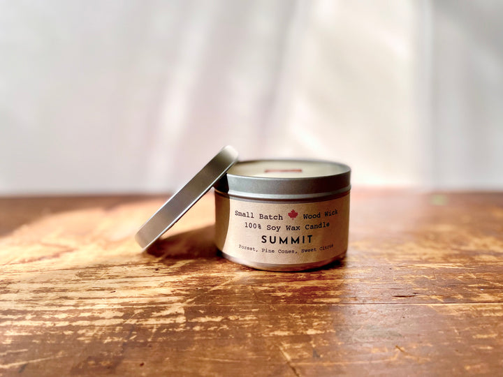 Winter Light: Soy Crackling Wick Eco-Candles (Assorted)