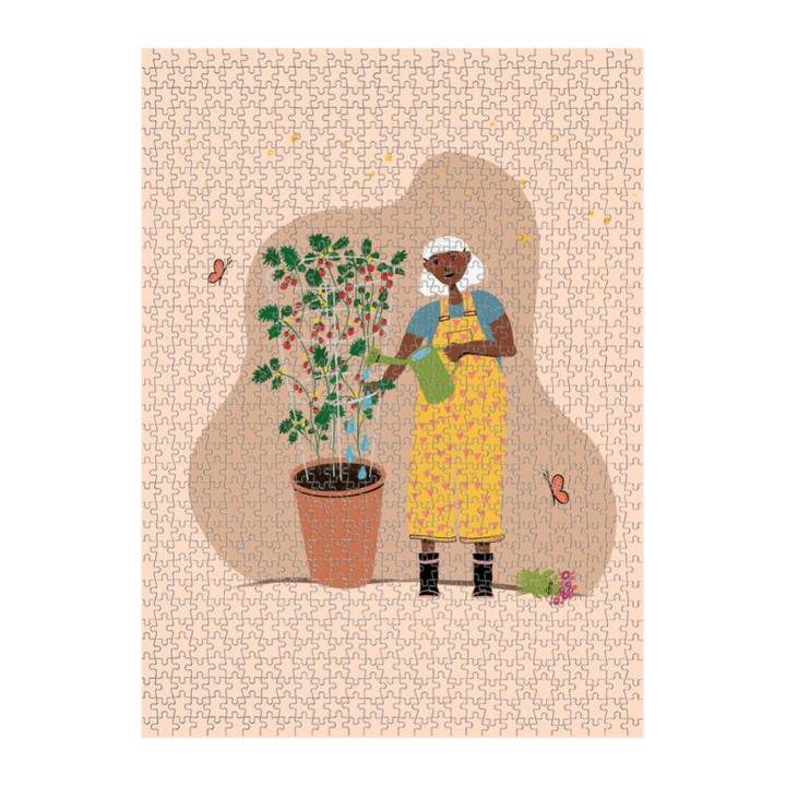 Joyful Tomato Gardener 100% Recycled Vertical Puzzle