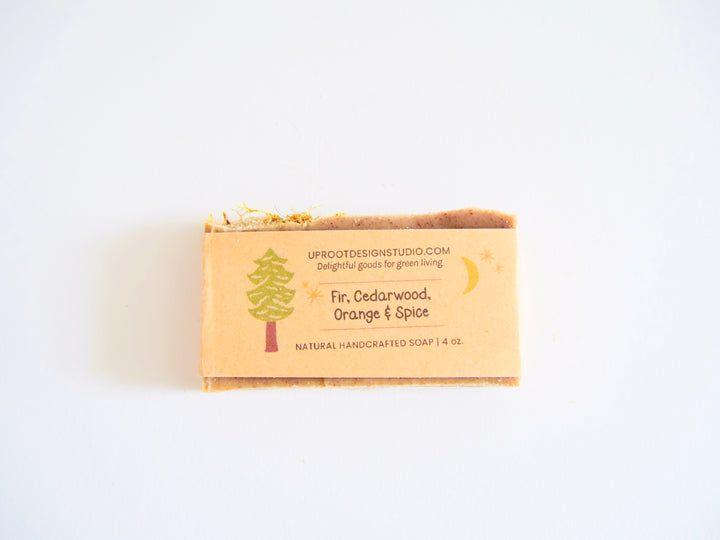 Handmade Scented Soap w. Foraged, Natural, Organic Ingredients for a Refreshing Spa Experience (Assorted)