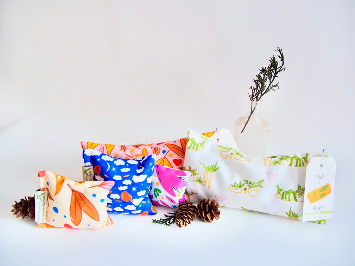 Rejuvenating Scented Sachets Filled with Organic Ingredients (Assorted)