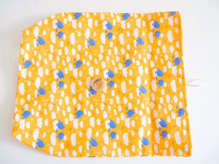 Hand-sewn Snack or Lunch Bag for Work, School, Picnics, Travel