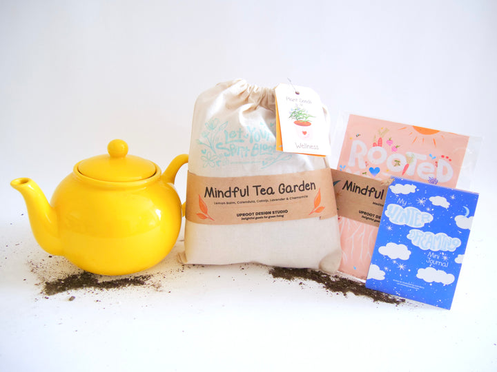 "Get Growing" Mindful Gardening Kit: Mindfulness Journal, Meditation Card + Growing Kit - Assorted (Winter Dreaming)