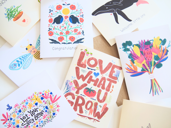 Mother's Day Greeting Cards + Matching Envelope - Assorted (Occasions / Words of Love)