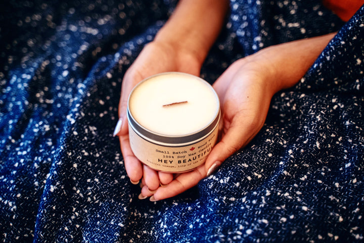 Winter Light: Soy Crackling Wick Eco-Candles (Assorted)