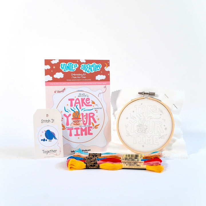 Joyful Threads Eco-Embroidery Kits (Winter Dreaming - Assorted)