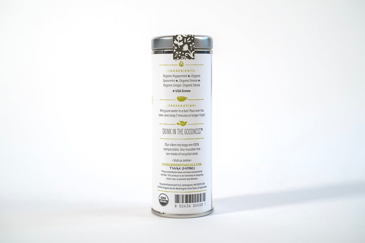 Organic Tea Time Tin - 6 Eco-Teabags (Assorted)
