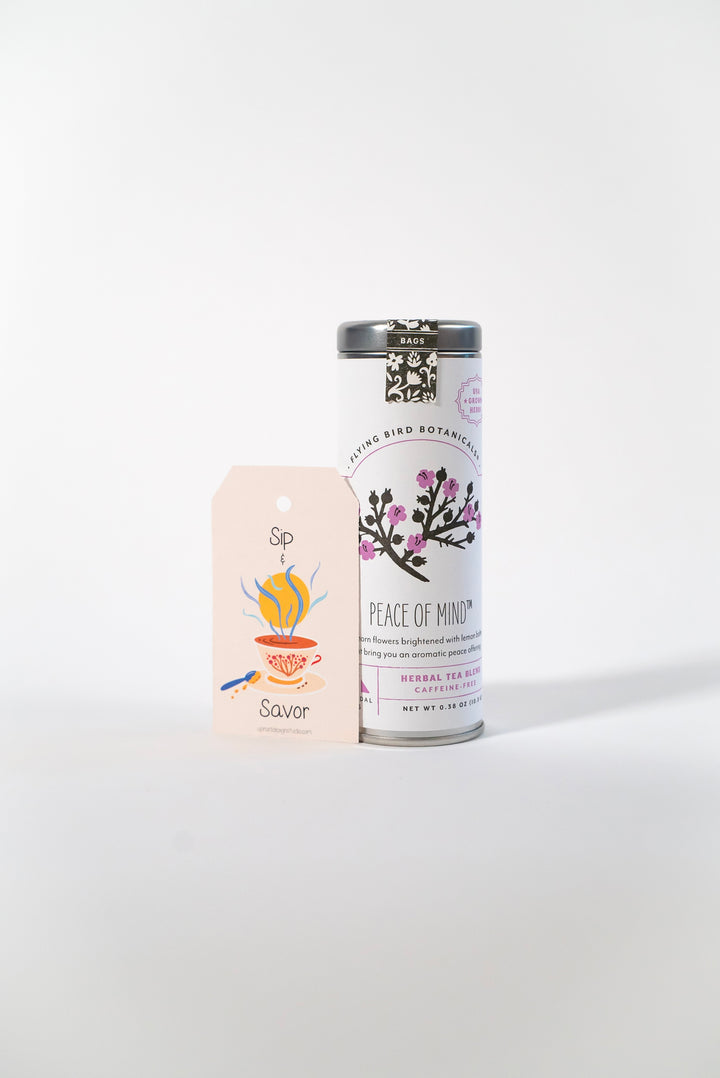 Organic Tea Time Tin - 6 Eco-Teabags (Assorted)