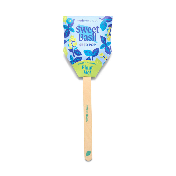 Assorted Garden Seed Lollipop with Non-GMO & Organic Seeds (Modern Sprout)