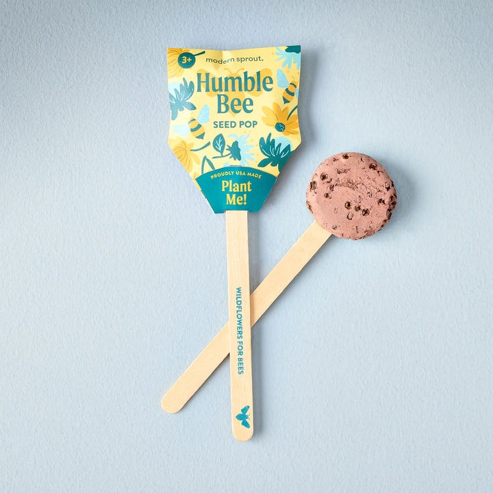Assorted Pollinator Seed Lollipop with Non-GMO Seeds (Modern Sprout)