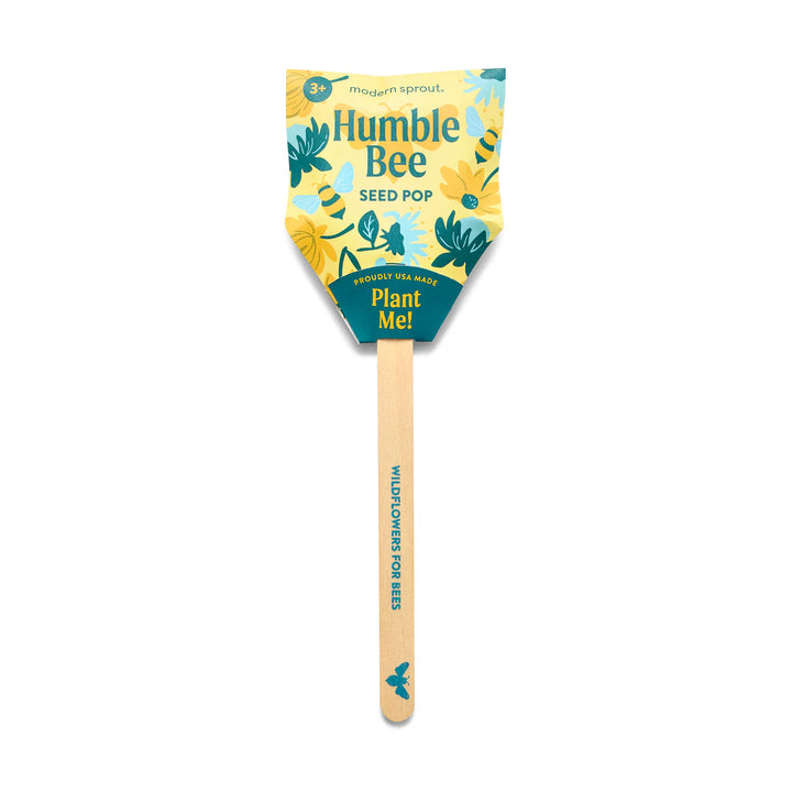 Assorted Pollinator Seed Lollipop with Non-GMO Seeds (Modern Sprout)
