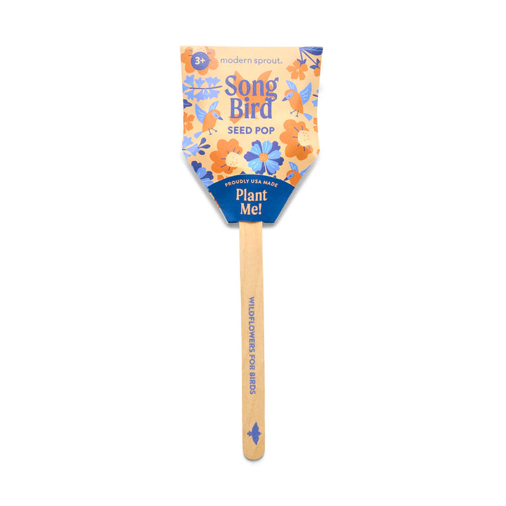 Assorted Pollinator Seed Lollipop with Non-GMO Seeds (Modern Sprout)