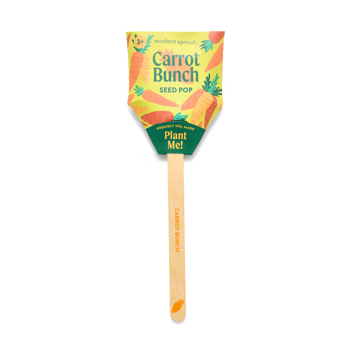 Assorted Garden Seed Lollipop with Non-GMO & Organic Seeds (Modern Sprout)