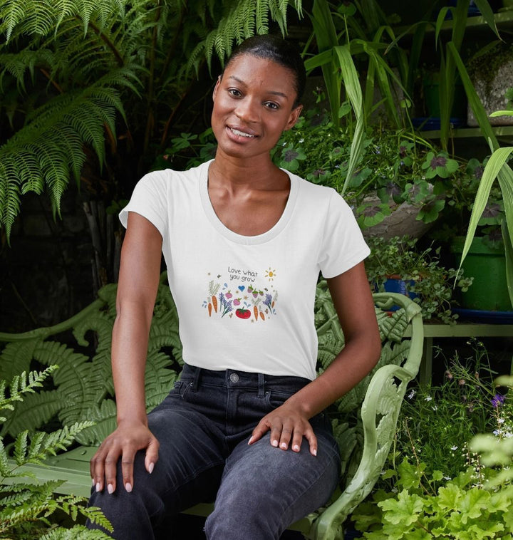 Love What You Grow "Garden Party" Scoop Neck T-Shirt (Adult)