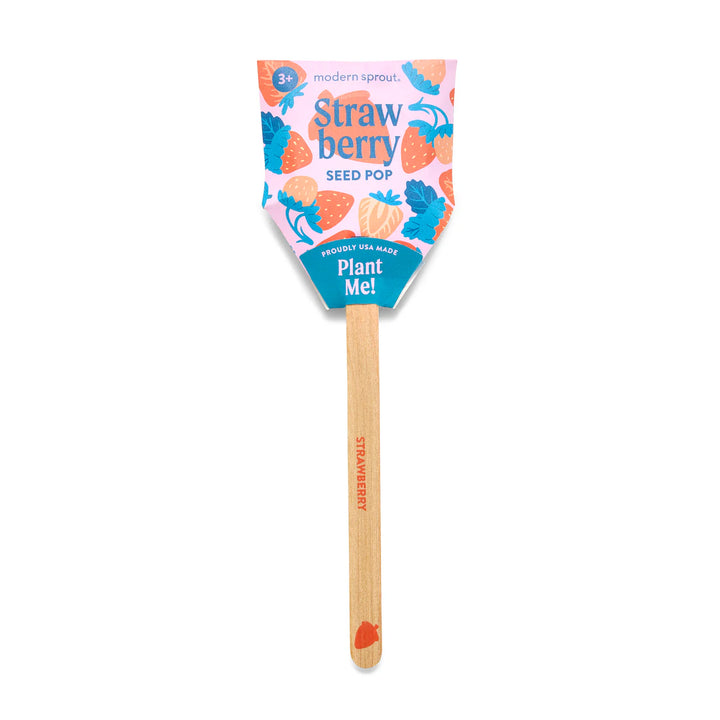 Assorted Garden Seed Lollipop with Non-GMO & Organic Seeds (Modern Sprout)