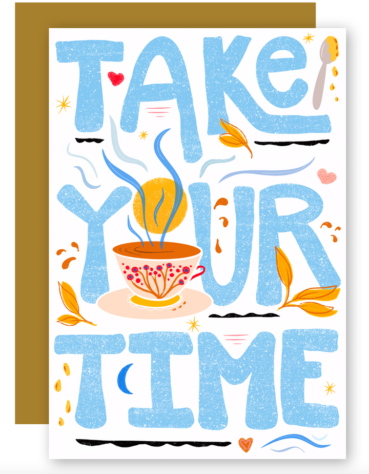 "Homey Hideaway" Gift Box: Floral Tea, Honey, Candle, Cards, Sticker, Meditations, Mini Journal, Embroidery Kit (Winter Dreaming)