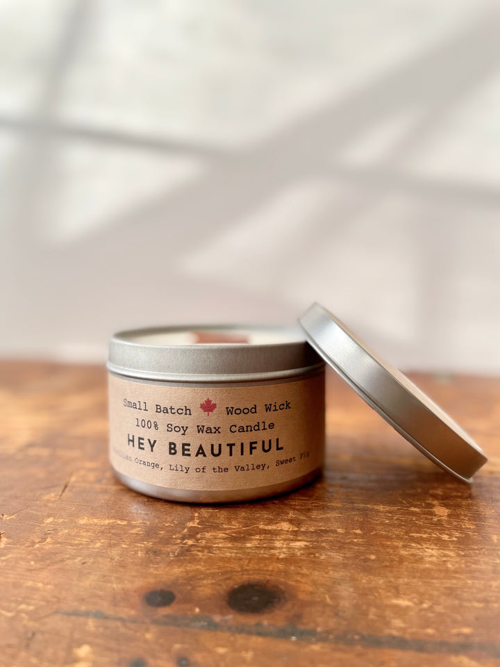 Winter Light: Soy Crackling Wick Eco-Candles (Assorted)