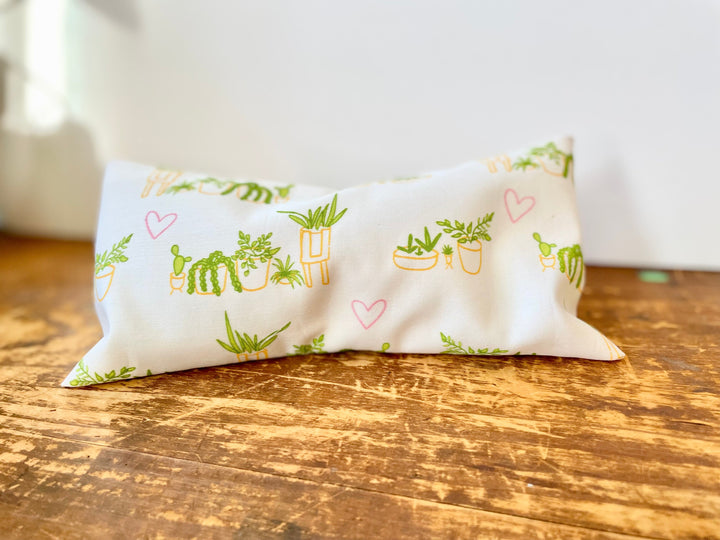 Hug in a Box: Chamomile Eye Pillow, Floral Tea, Honey, "Cottage Therapy" Candle, and Greeting Card (Natural Comforts / Grow & Bloom)