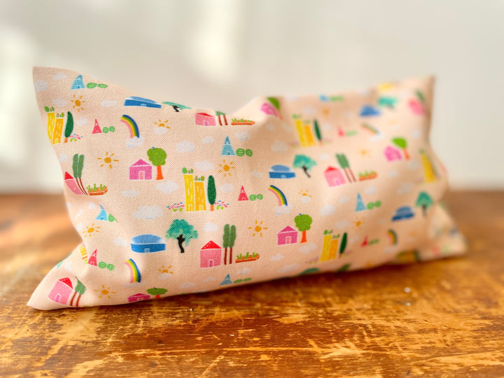 Scented Serenity Eye Pillow - Green Cities Pattern (Grow & Bloom Collection)