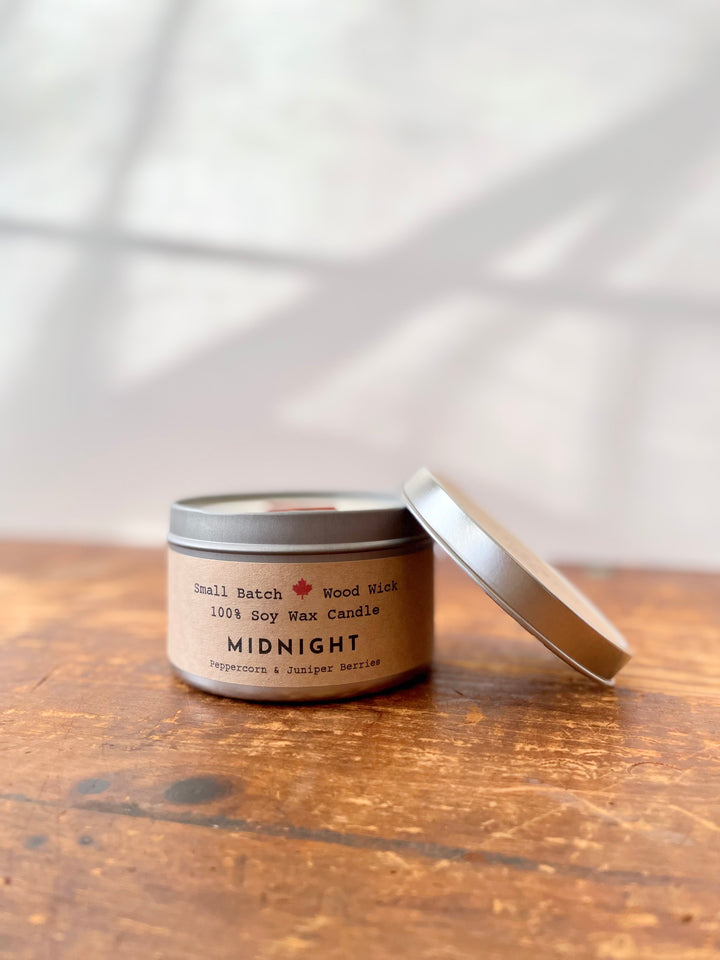 Winter Light: Soy Crackling Wick Eco-Candles (Assorted)