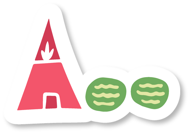 "Green Cities" Assorted Hand-drawn Adorable Individual Stickers - S, M, L (Grow & Bloom / Celebrate Pollinators)