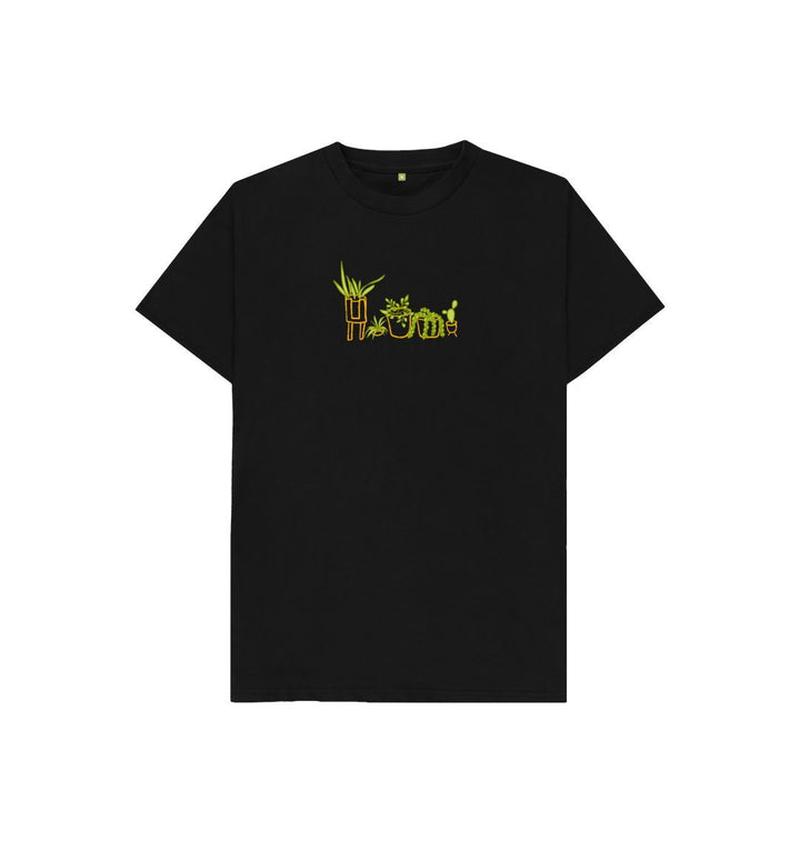 Black Plant Love T-Shirt (Kids - Assorted Colors)