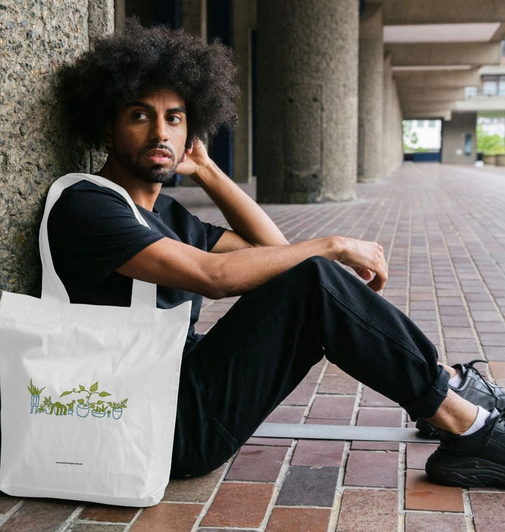 "Plant Love" 100% Organic Cotton Tote