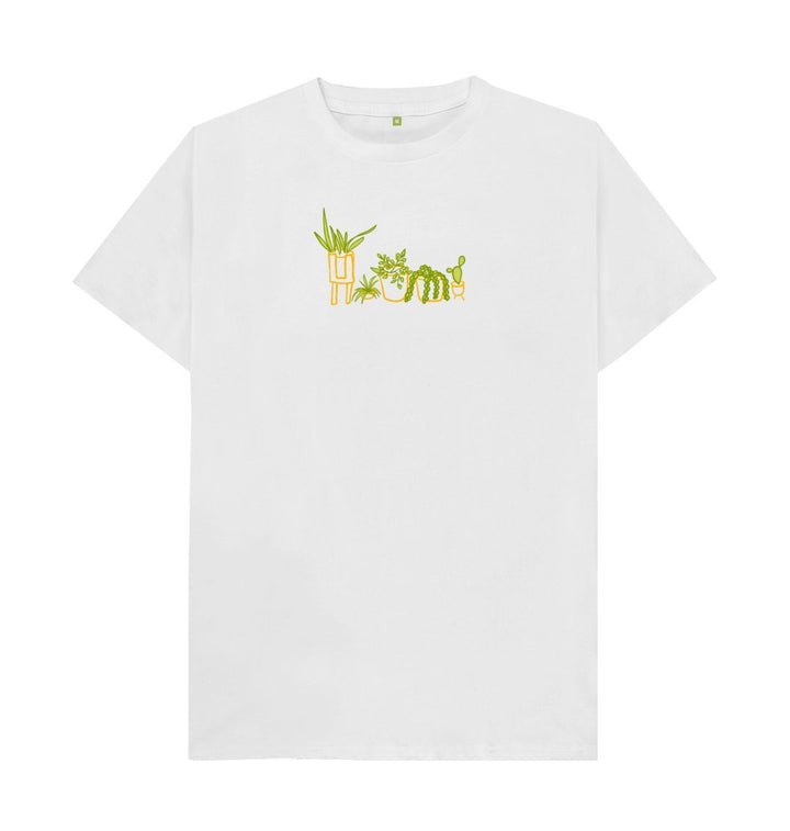 White Plant Love T-Shirt (Adult - Assorted Colors)