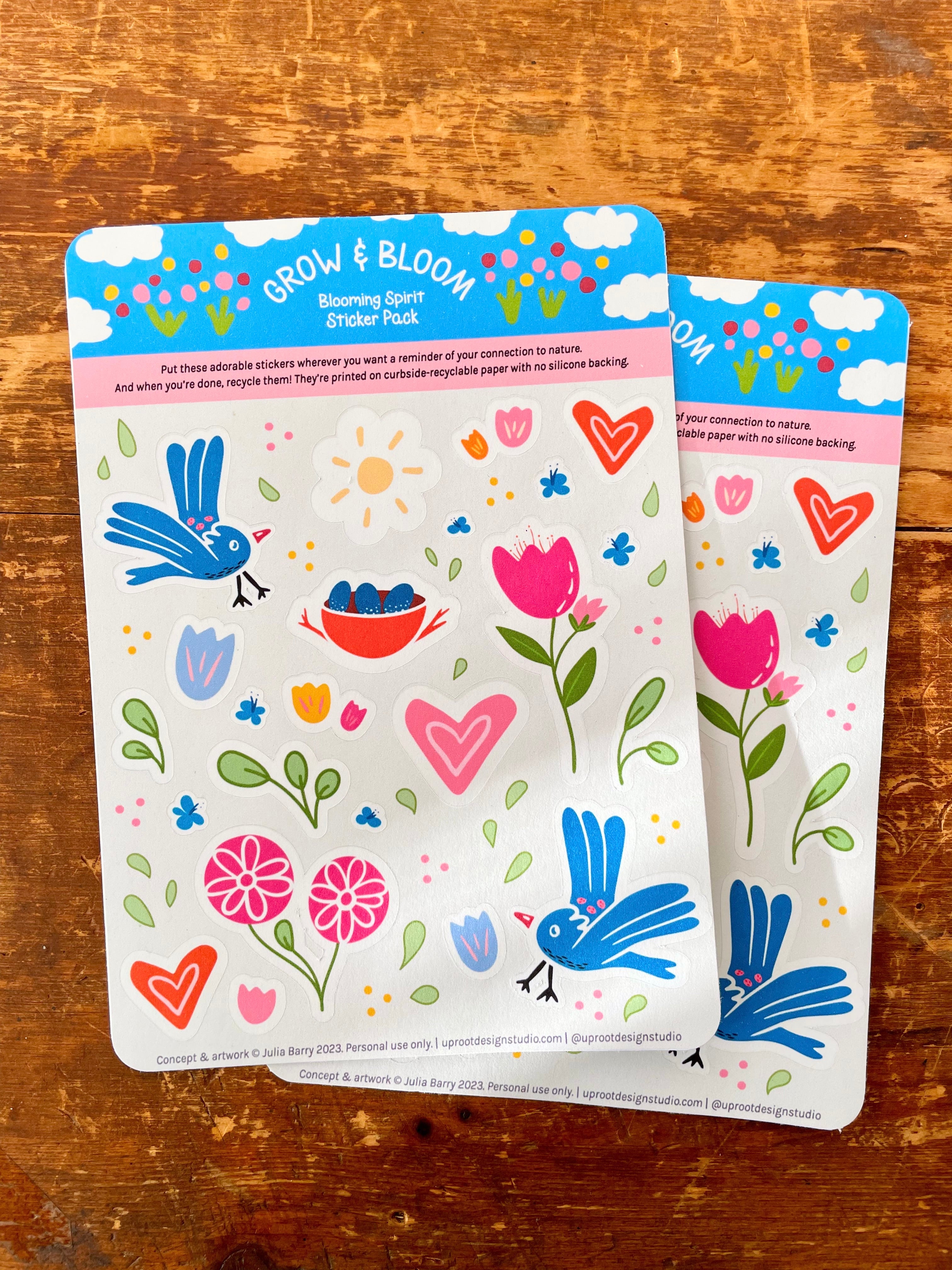 Sticker Sheets – UpRoot Design Studio