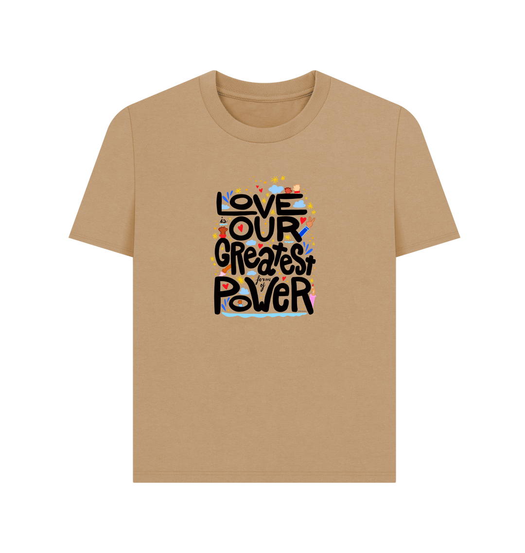 Sand Printed T-shirt Front
