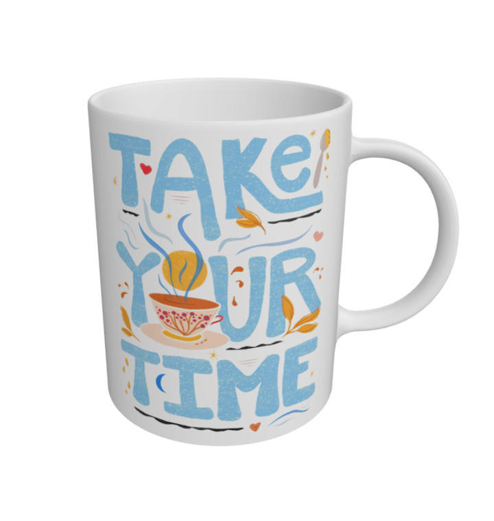 Take Your Time Eco-Friendly Mug (White 110z)