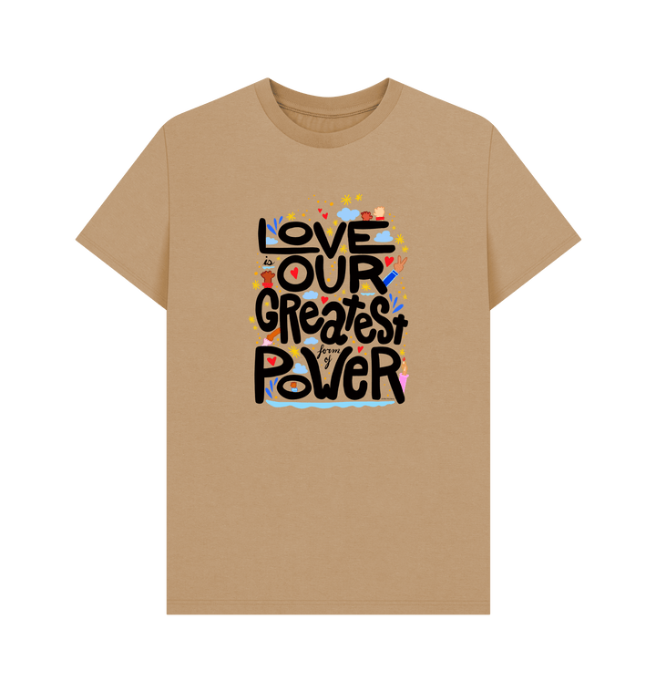 Sand Printed T-shirt Front