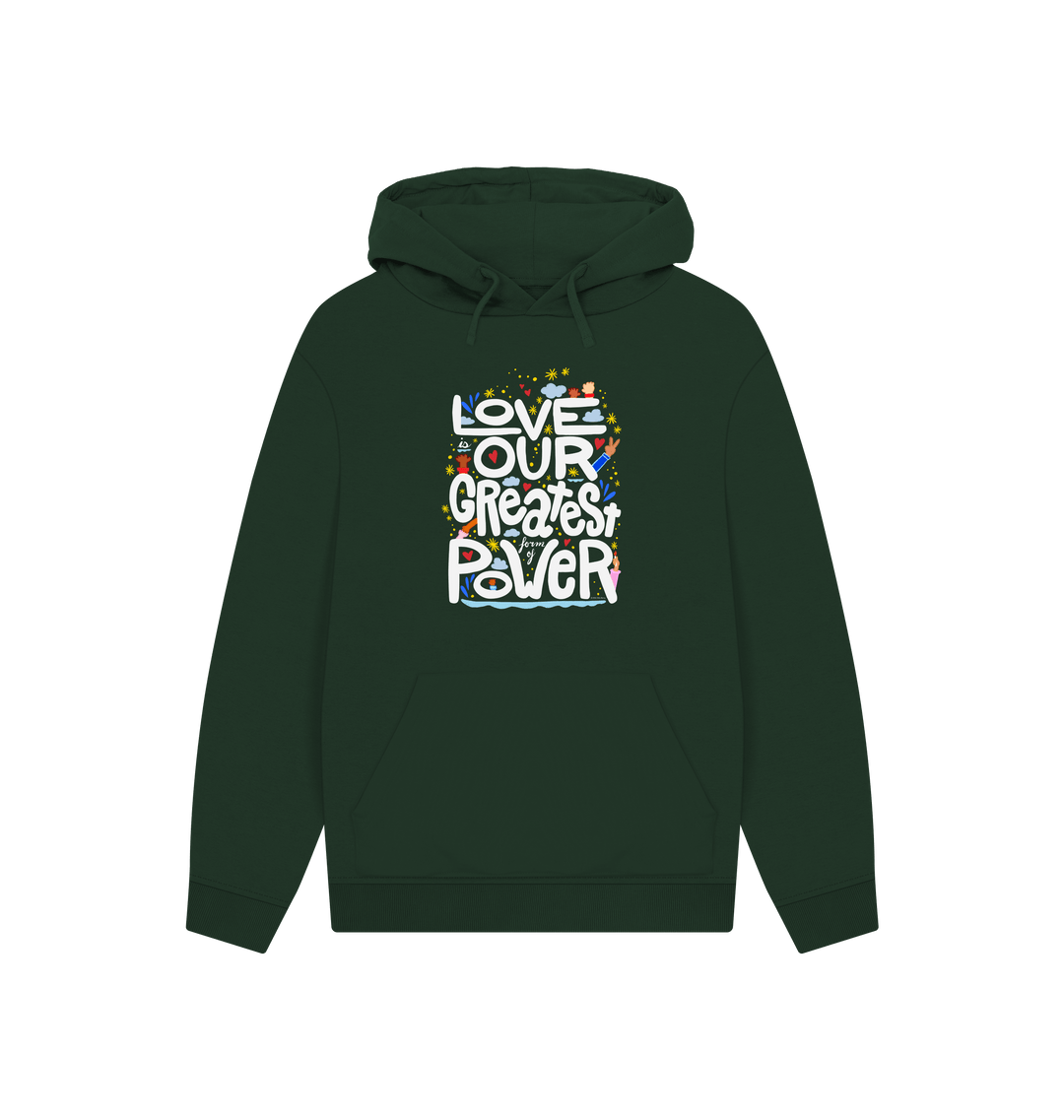 Evergreen Printed Hoody Front