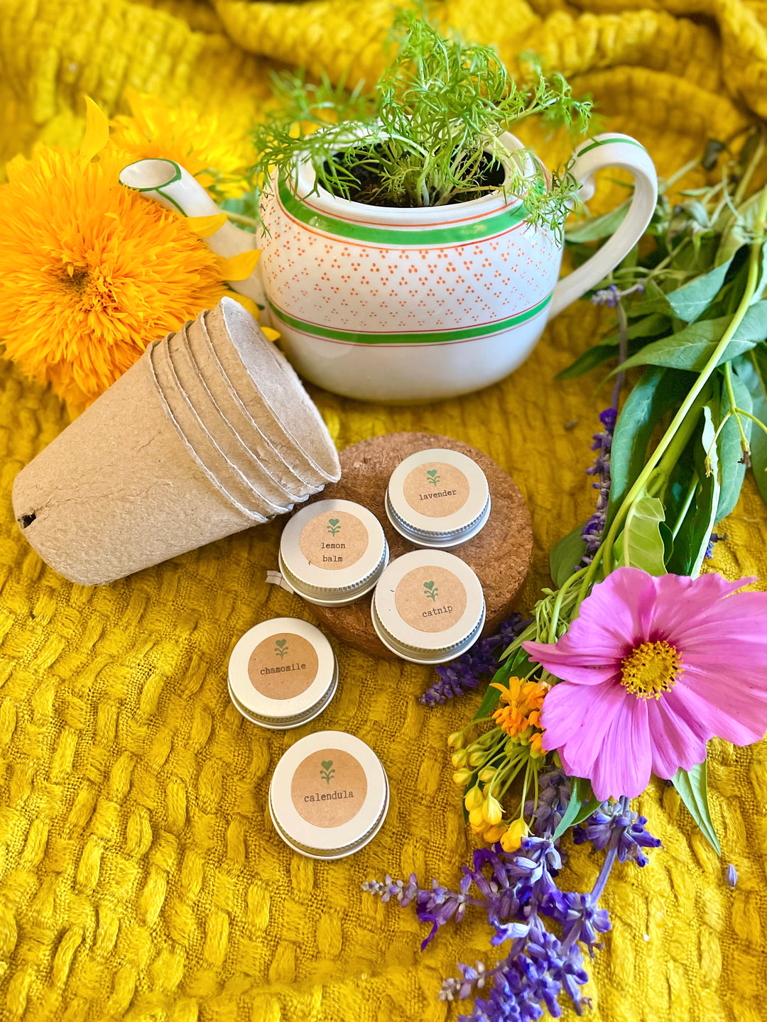 Tea Uprooting Herbal Tea Garden Growing Kit (Get Growing) β UpRoot Design Studio