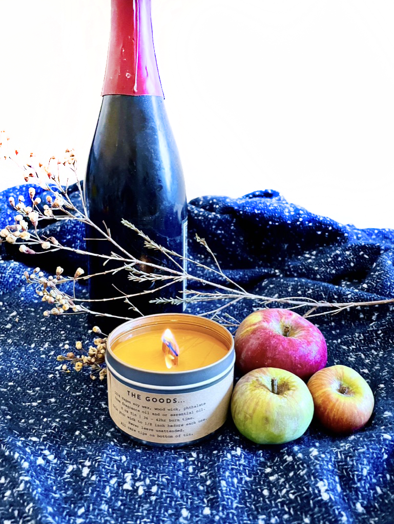 DIY Champagne Candle