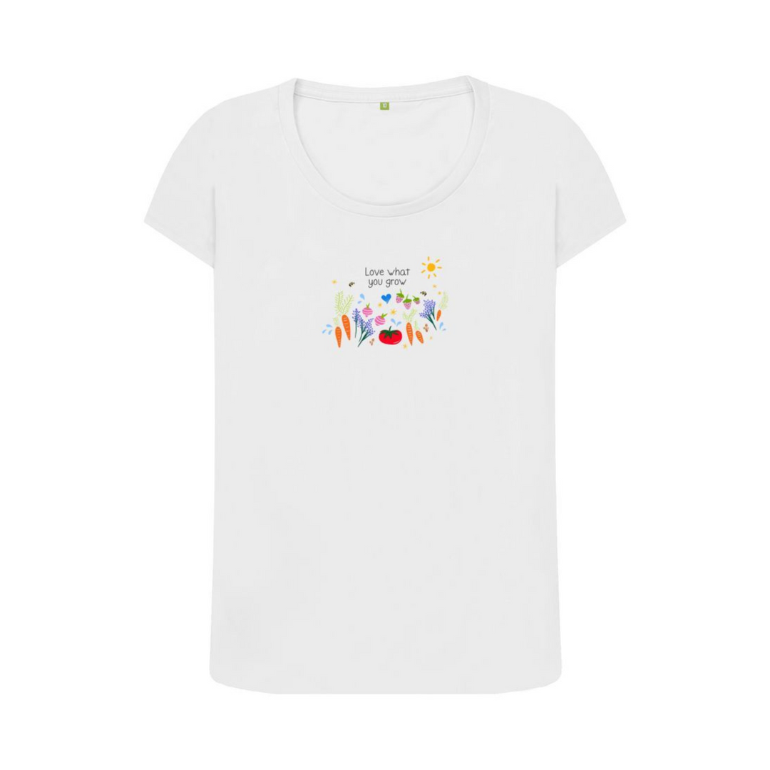 Love What You Grow "Garden Party" Scoop Neck T-Shirt (Adult)