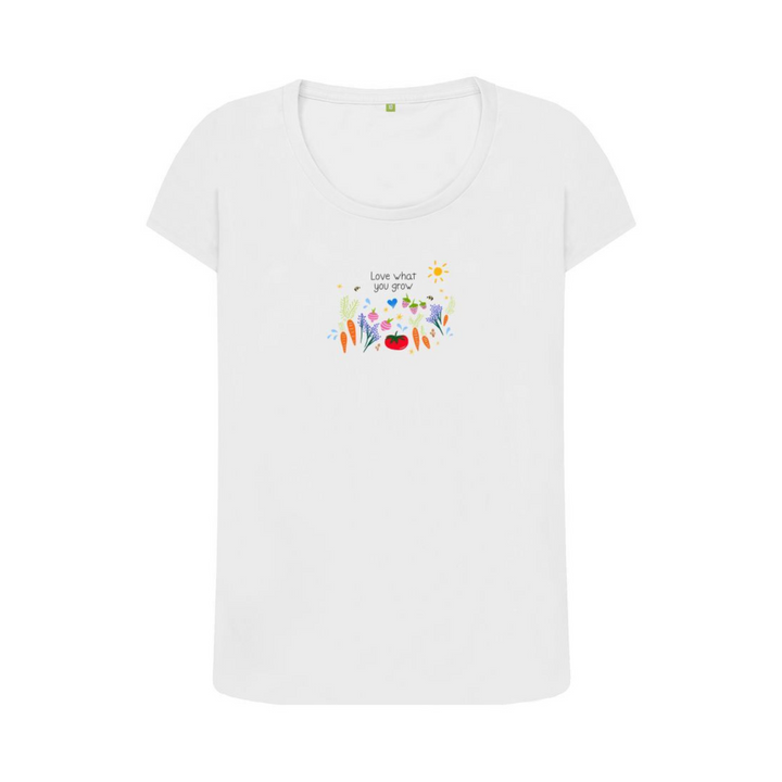 Love What You Grow "Garden Party" Scoop Neck T-Shirt (Adult)