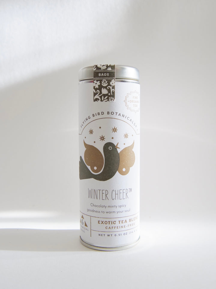"Scrumptious Spice" Organic Tea Gift Set w. Honey & Tea Towel (Restful Brew)