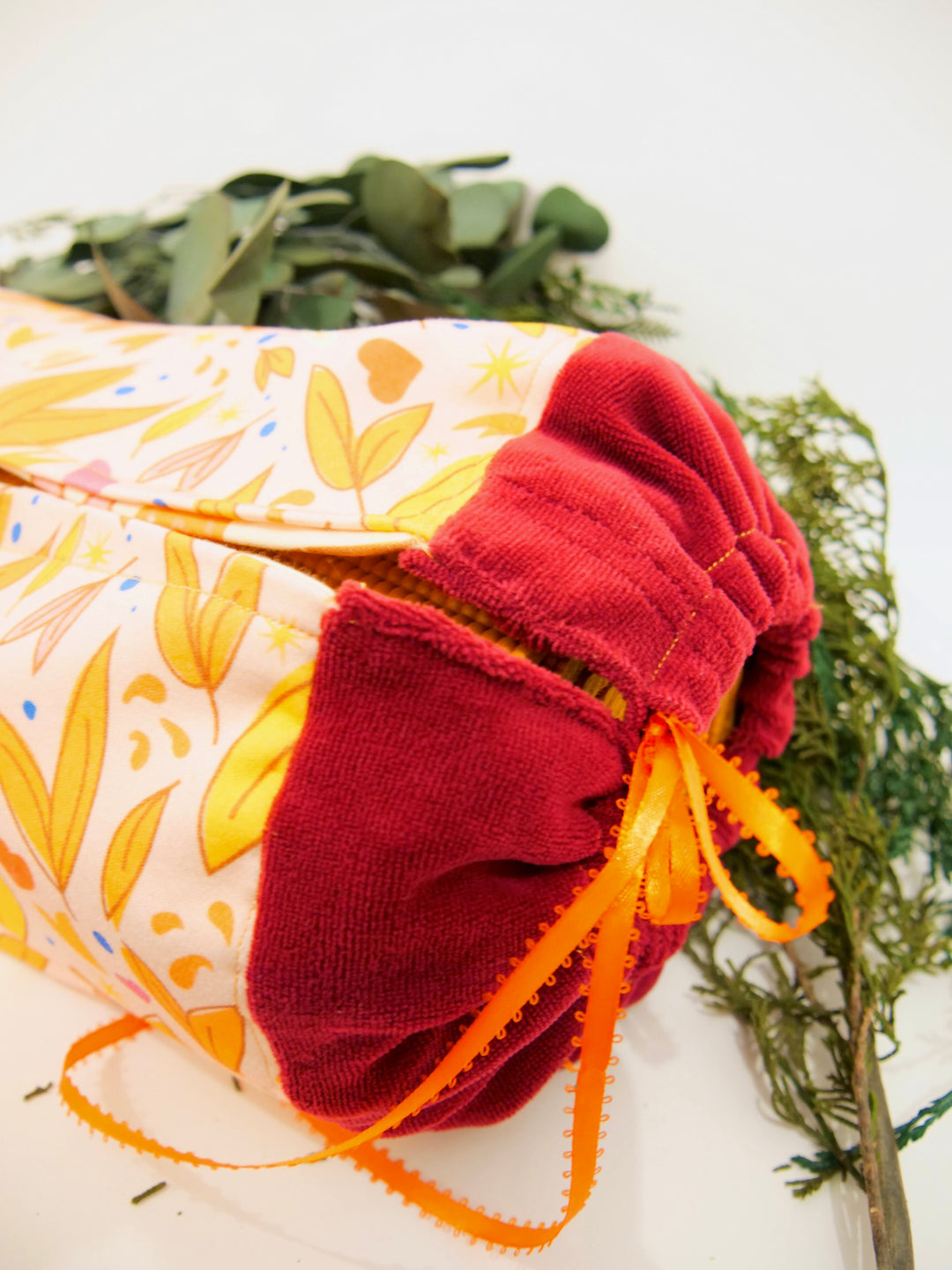 Hand-sewn Yoga Mat Bag