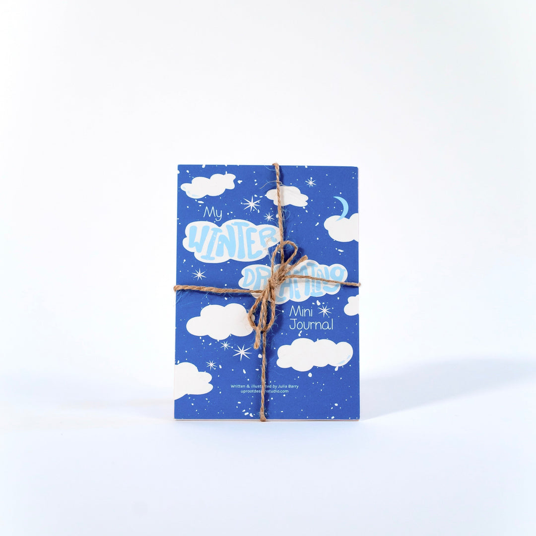 "Mindful Moments" Pocket Eco-Journal with Prompts & Reflections (Winter Dreaming)