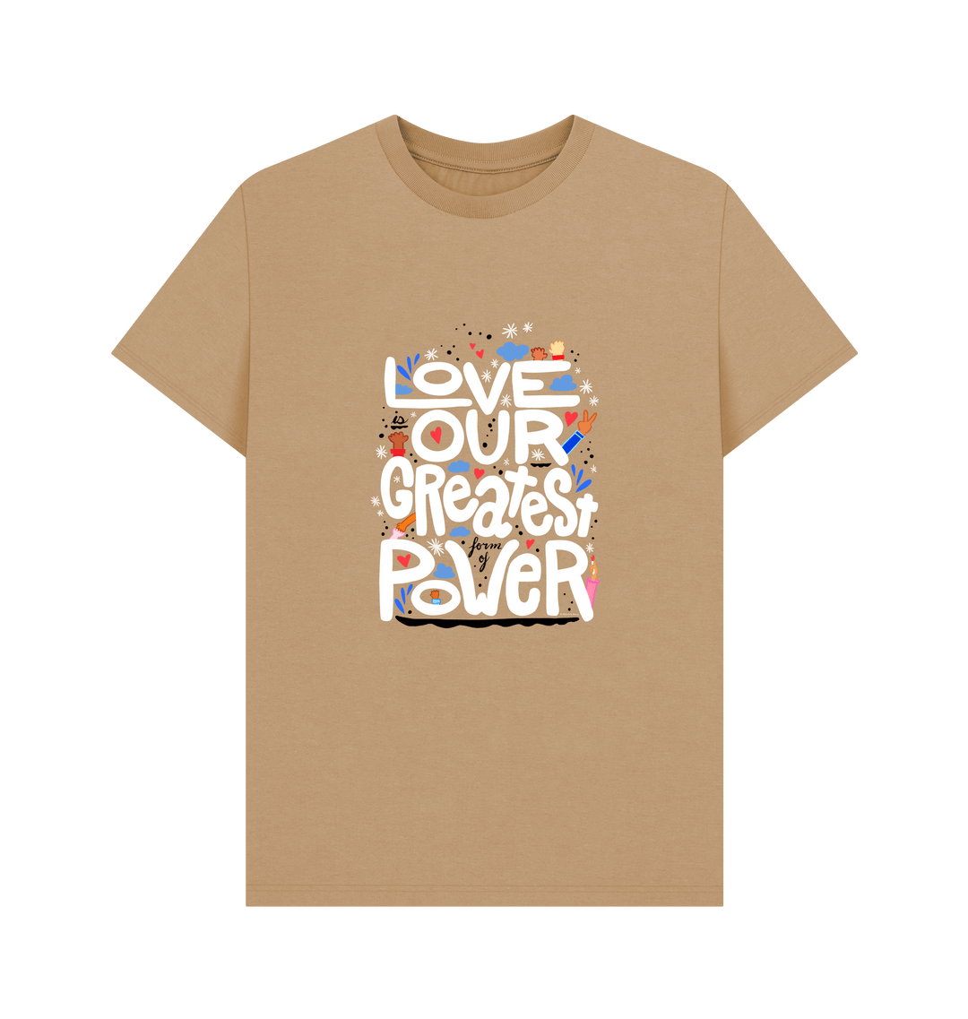 Sand Printed T-shirt Front