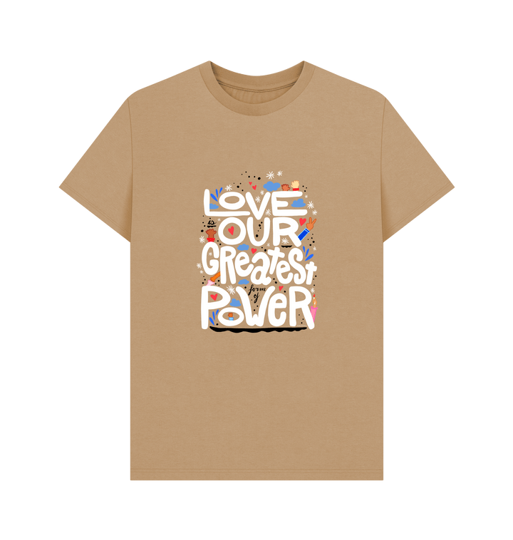 Sand Printed T-shirt Front