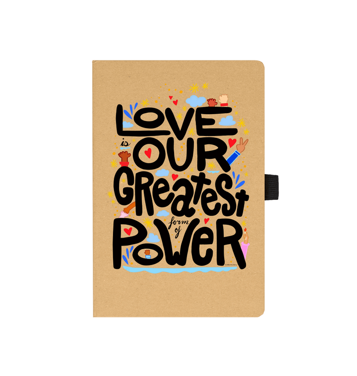 Kraft Printed Notebook Front