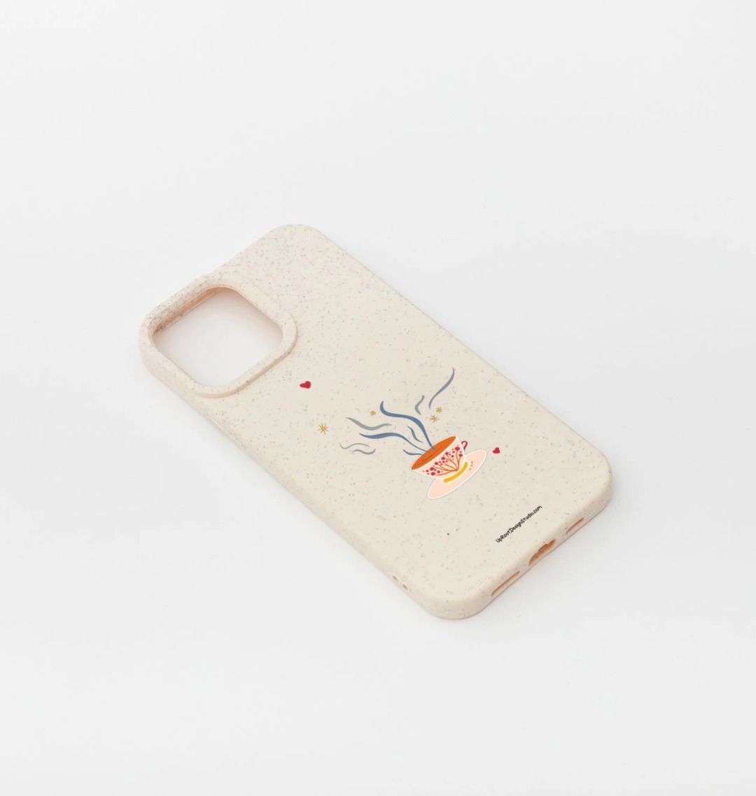 Tea Time Eco-Friendly Phone Case (Oatmeal)