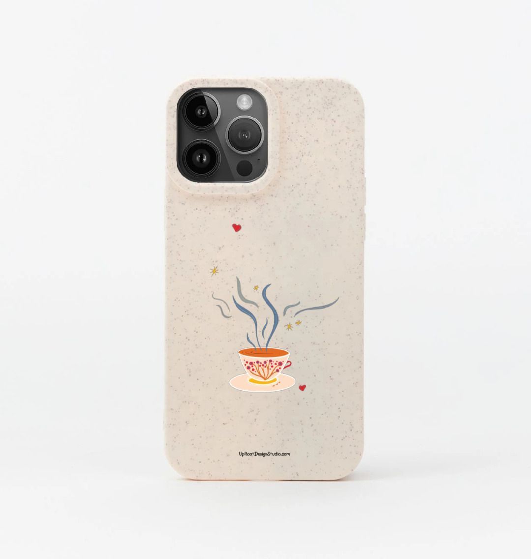 Tea Time Eco-Friendly Phone Case (Oatmeal)