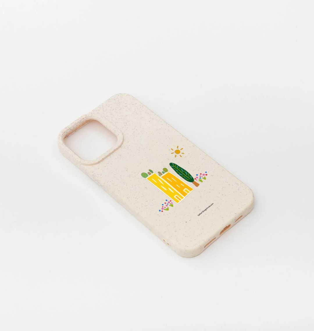 Green Cities Eco-Friendly Phone Case (Oatmeal)