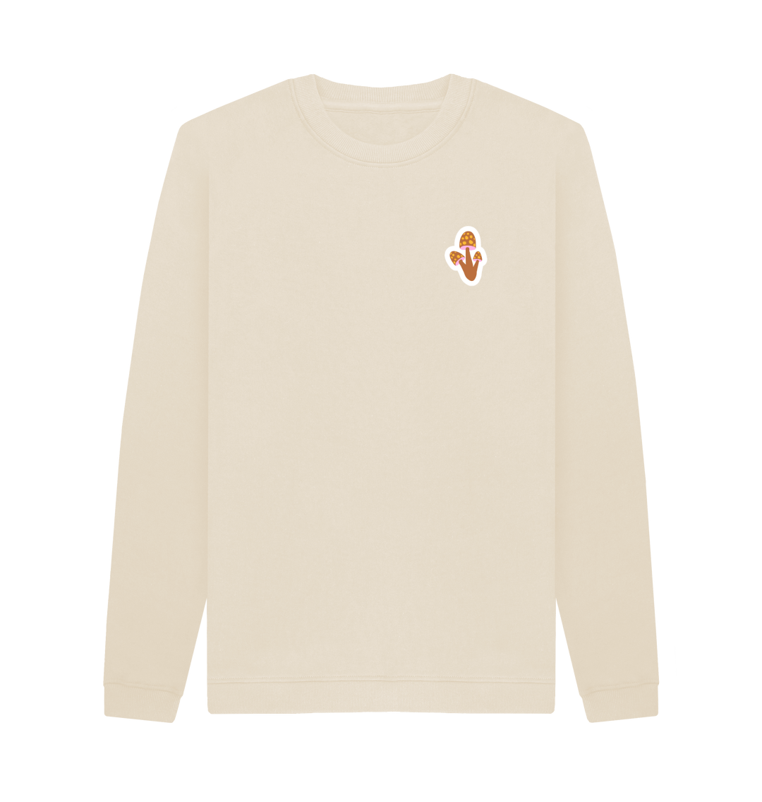 Oat Printed Sweater Front